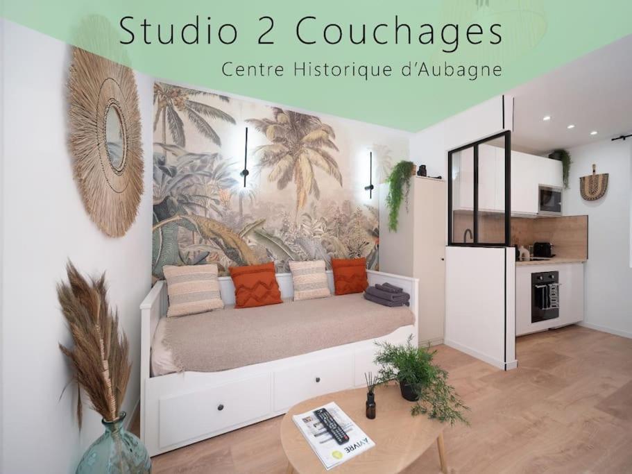 Le Gachiou - Studio 2 Couchages - Centre Historique Aubagne Esterno foto